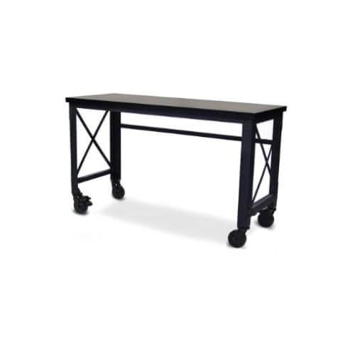 Duramax L62" x D24" x H37" Rolling Worktable No Drawers 68021