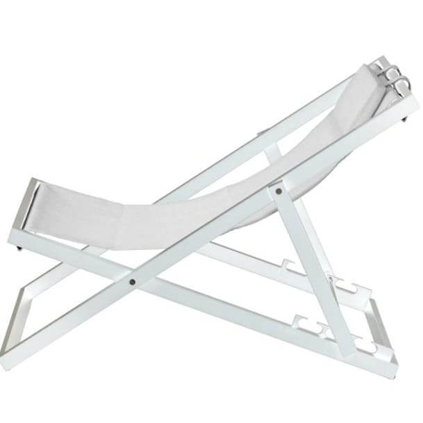 Duramax Newport Lounger White 68072