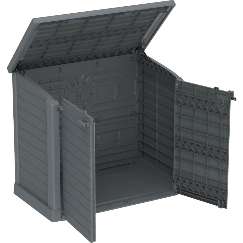 Duramax Storeaway Flat Lid 1200L Gray 86630 - Deck Box