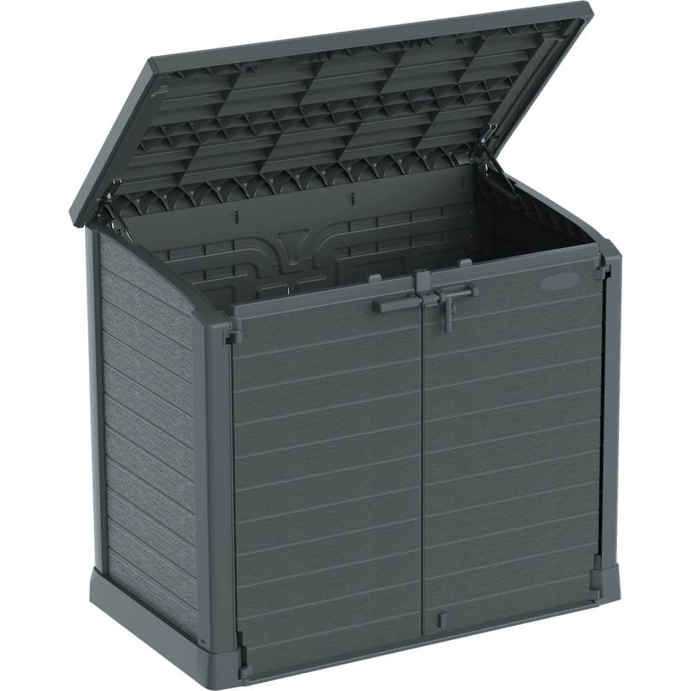 Duramax Storeaway Flat Lid 1200L Gray 86630 - Deck Box