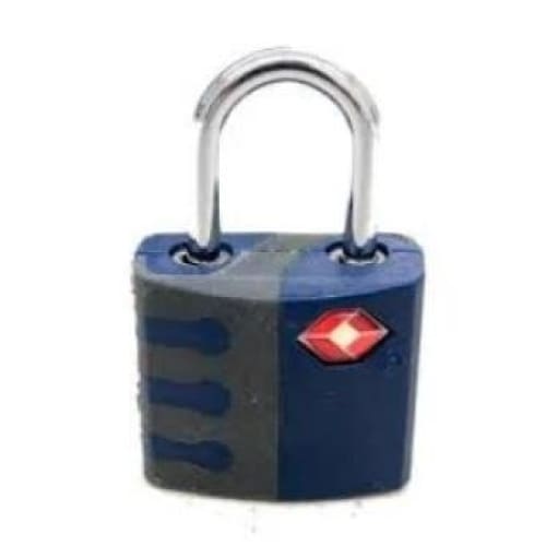 Duramax TSA Lightweight Padlock w/key (colors vary) 08907 - Combination lock